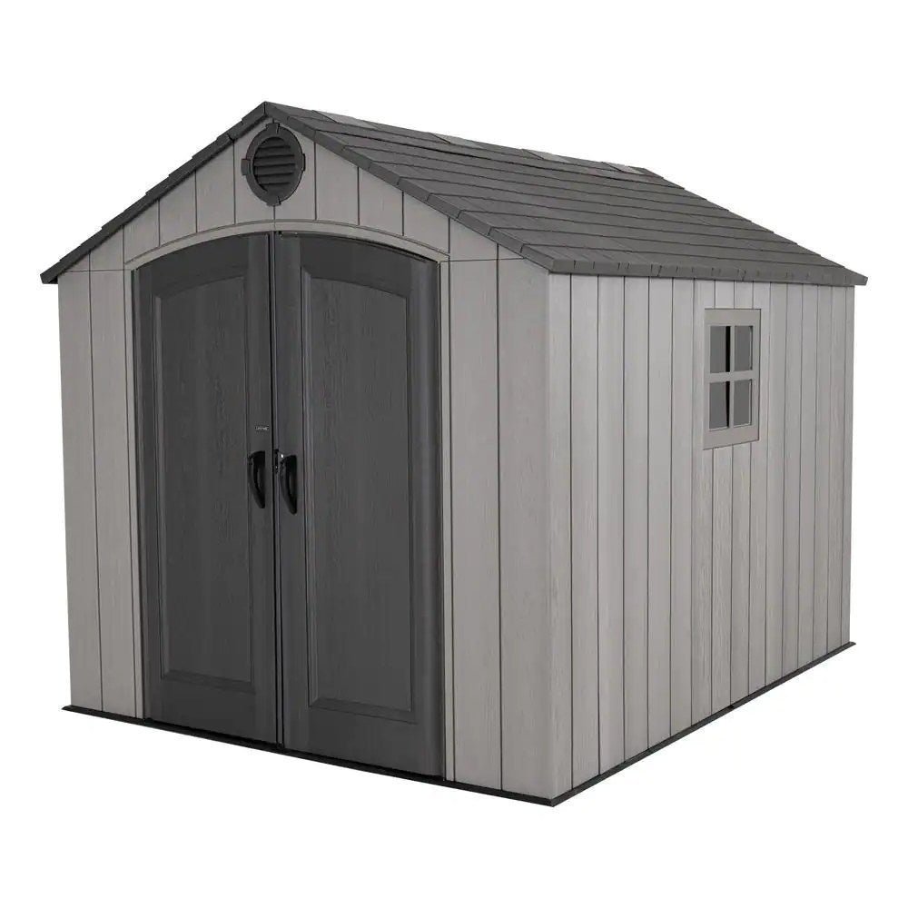 1-2-1-1-1.jpg Lifetime 8 ft x 10 ft Outdoor Storage Shed 60371 - Image 1