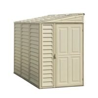 Duramax 4ft x 8ft Sidemate Vinyl Resin Outdoor Storage Shed - Image 4