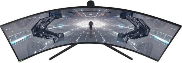 SAMSUNG 49” Odyssey G9 Gaming Monitor, 1000R Curved Screen, QLED, Dual QHD Display, 240Hz, NVIDIA G-SYNC and FreeSync Premium Pro, LC49G95TSSNXZA, Black - Image 15