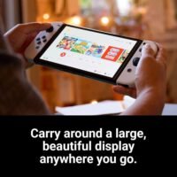 Nintendo Switch OLED Console 64GB – White - Image 7