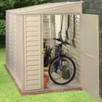 Duramax 4ft x 8ft Sidemate Vinyl Resin Outdoor Storage Shed - Image 7