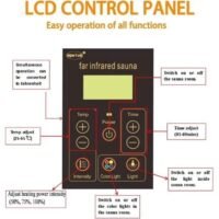 KUNSANA Far infrared sauna room,One person size, Hemlock Wooden Far Infrared Sauna for Home - Image 6