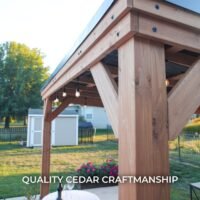 Backyard Discovery 12×9.5 Arcadia Gazebo - Image 11
