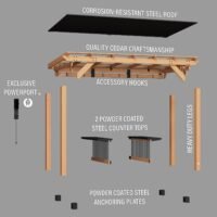 Saxony XL Grill Gazebo - Image 17